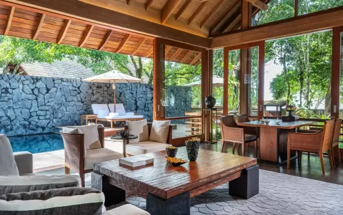 The Datai Langkawi-One Bedroom Beach Villa Living Room_6437
